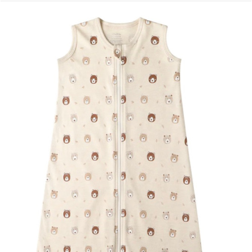 100% Organic Cotton 0.5 tog Sleep Sack - Mini Bear – Owlivia