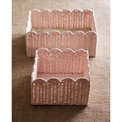 SMALL SCALLOPED BASKET | Zara Home United States of America
