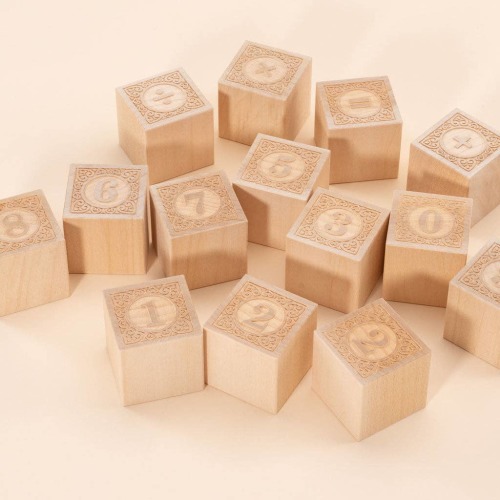 Uncle Goose Number Alphablank Blocks