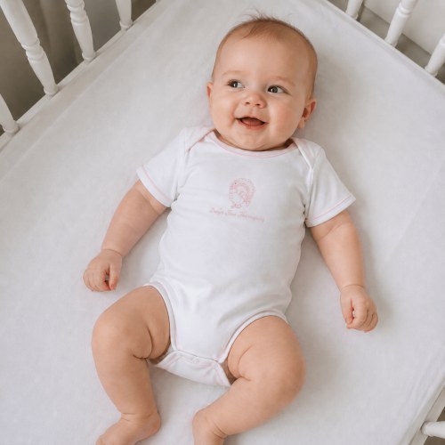 Baby Girl First Thanksgiving Bodysuit - Pima Cotton - Harvest Blessings – Magnolia Baby