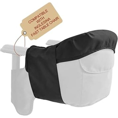 MTWML Cover Compatible for Inglesina Fast Table Chair,Washable Liner for Most Hook On High Chairs,Versatile Clip On High Chairs Accessory,Sturdy and Durable(Excluding The Chair)