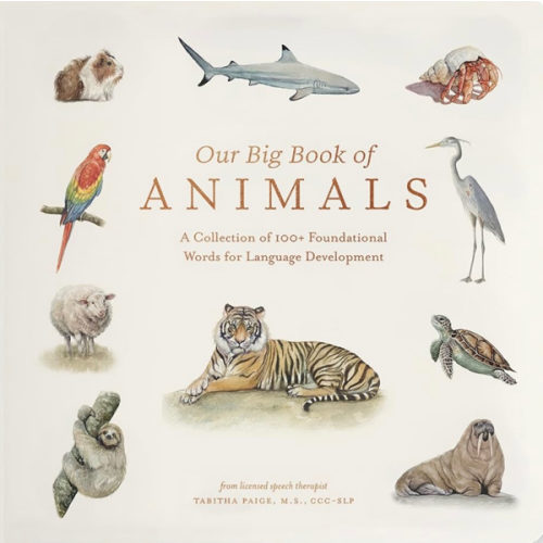Our Big Book of Animals: First 100 Animal Words for Language Development