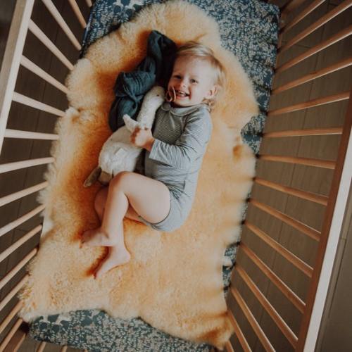 Luxury Medical Sheepskin Rug Size 100cm, Baby Safe Relugan, Natural Rug for Babies and Infants, 100% Natural, Baby Shower Gift Idea