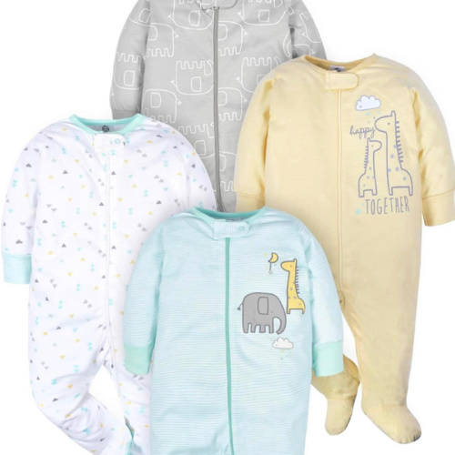 Gerber Baby 4-Pack Sleep 'N Play Footie