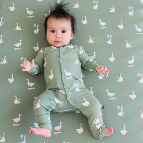 Romper in Silly Goose