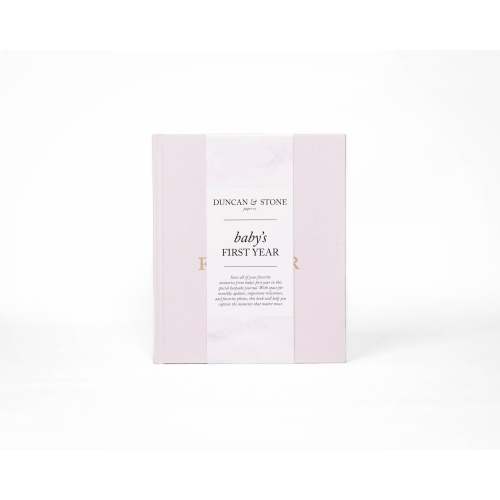 Baby's First Year Memory Book Journal | Duncan & Stone Paper Co.