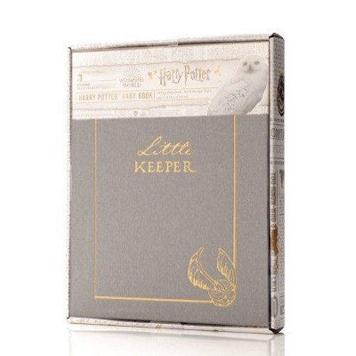 Wizarding World Harry Potter 11"x9" Scrapbook Album Little Keeper Baby: Holds 100 Photos, 4x6, Acid-Free, Multicolor
