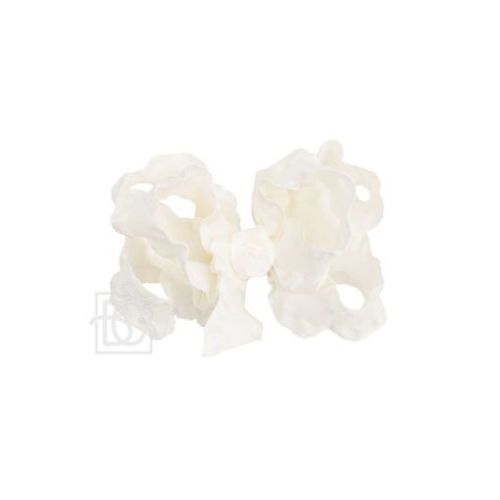 Satin Double Knot Bow on Clip