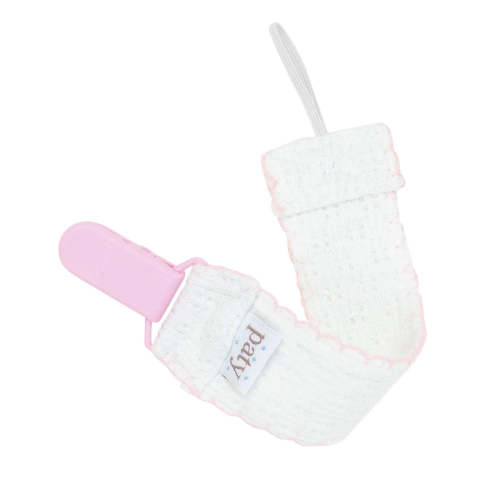 Knit Pacifier Clips