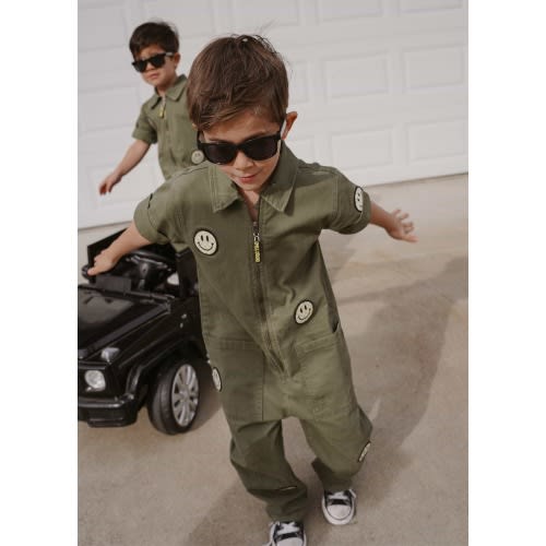 Green Smile Squad Mechanic Suit