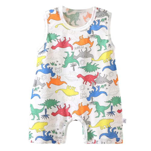 Baby Bodysuits Unisex Bodysuit Boys Girls Clothes for 0-6 Months Preemie eeveless Summer Clothes For Babies 1 18 Months Old Both Boys And Girls Light And Thin With A Closed Crotch