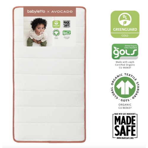 Babyletto babyletto x Avocado Dual-stage, Organic & Non-Toxic Crib Mattress