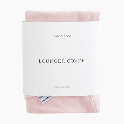 Snuggle Me Organic Toddler Lounger Cover - Petal