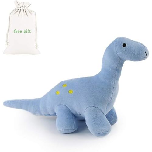 Organic Cotton Animal Stuffed Animal Plush Dinosaur (Baby First Lovely Dinosaur), 15 inch
