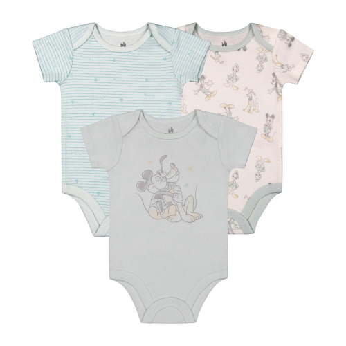 Disney Mickey Mouse Organic Cotton 3pc Bodysuit Set for Boys - Walmart.ca