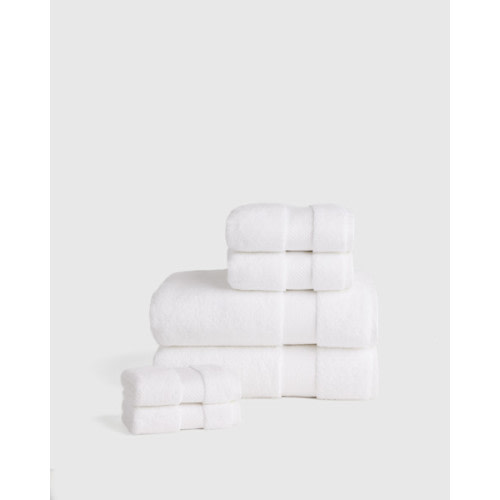 Turkish Ultra Plush Bath Towel Bundle in White