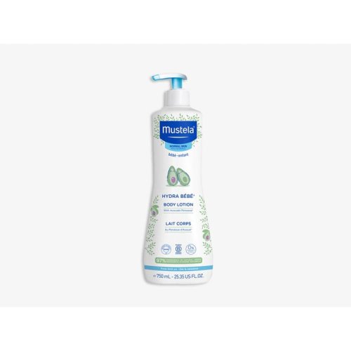 Mustela Hydra Bebe - Daily Moisturizing Baby Lotion with Natural Avocado, Jojoba & Sunflower Oil – 10.14 fl. oz.