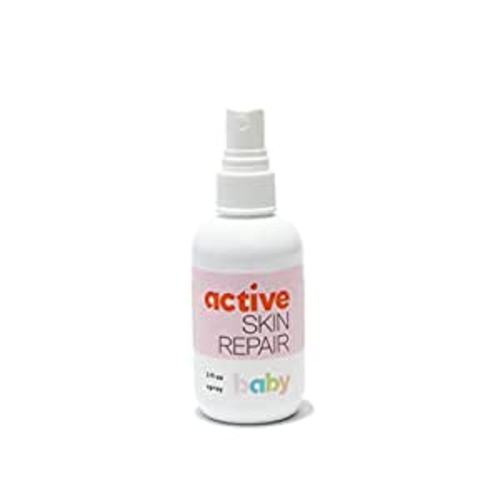 Amazon.com: Active Skin Repair Natural, Non-Toxic, No Sting Baby Spray First Aid Safe For Use on Diaper Rash, Baby Acne, Eczema, Cuts, Wounds, Scrapes, and Other Skin Irritations (3 oz. Spray) : Baby