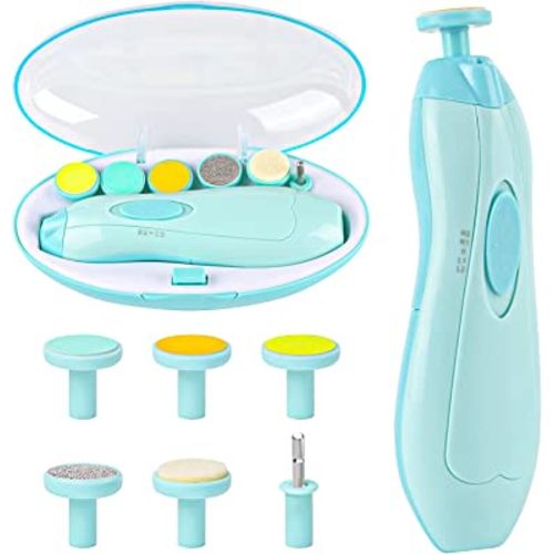 Lupantte Baby Nail Filer and Baby Nail Clippers with Light Set, Electric Infant Nail Trimmer Kit, Safe Baby Grooming Kit, for Newborn Toddler Kids Toe and Fingernail, Polish and Trim : Amazon.ca: Baby