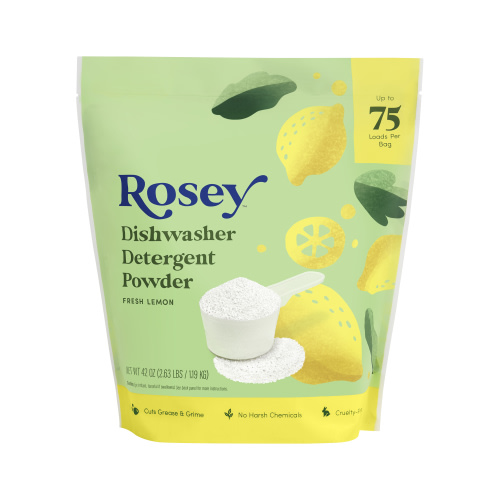 Dishwasher Detergent Powder, Fresh Lemon