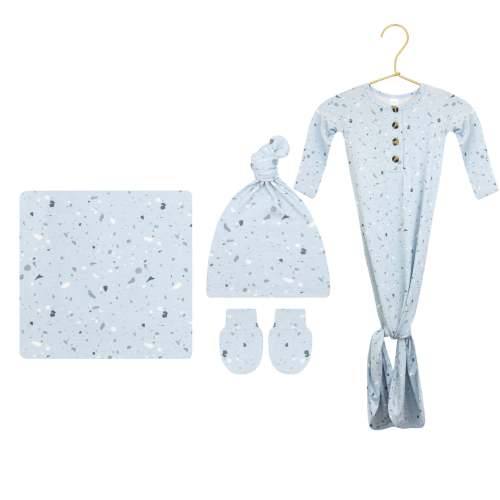 Steele Newborn Hat Bundle (Gown)