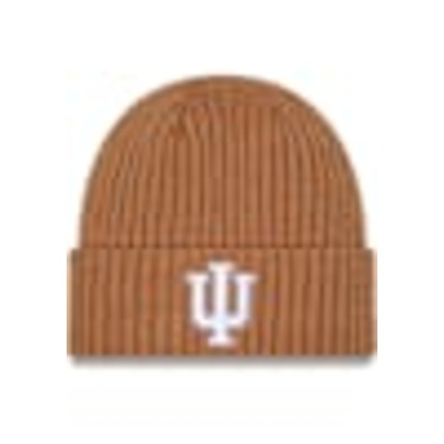 New Era Indiana Hoosiers BROWN Color Pack OTC Logo JR Cuff Baby Knit Hat - 59027373