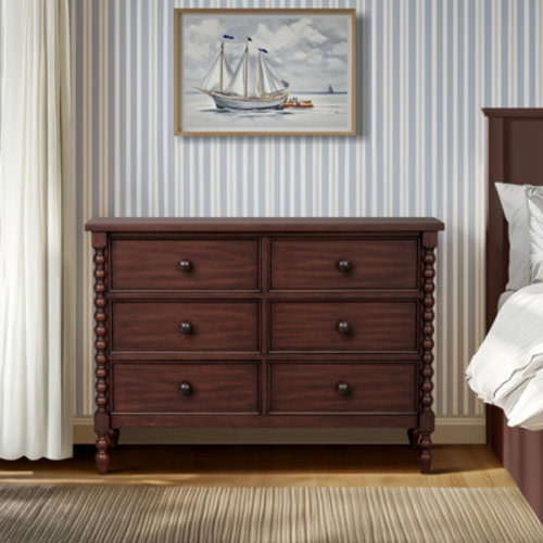 Madison Park Signature Beckett 6-Drawer 46" Small Dresser & Reviews | Wayfair