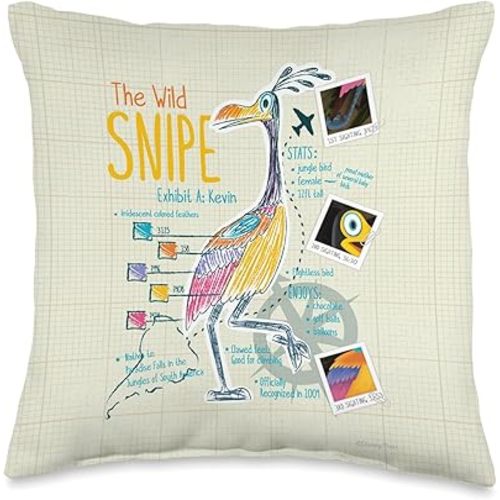 Disney and Pixar’s Up Kevin The Wild Snipe Throw Pillow