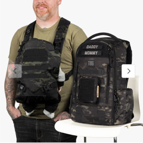 Daypack Diaper Bag & Baby Carrier Bundle - Durable, Versatile Gear – Tactical Baby Gear