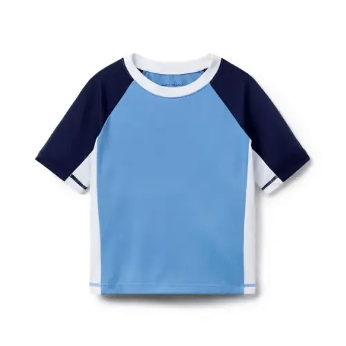 Boy Blue Ridge Recycled Colorblock Rash Guard by Janie and Jack