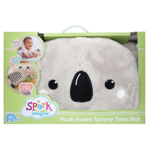 Spark.Create.Imagine Plush Koala Tummy Time Mat