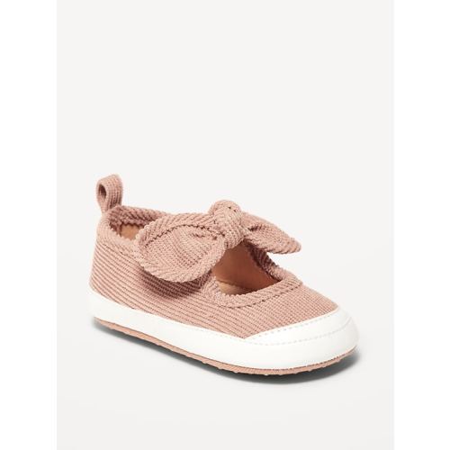 Corduroy Bow-Tie Sneakers for Baby