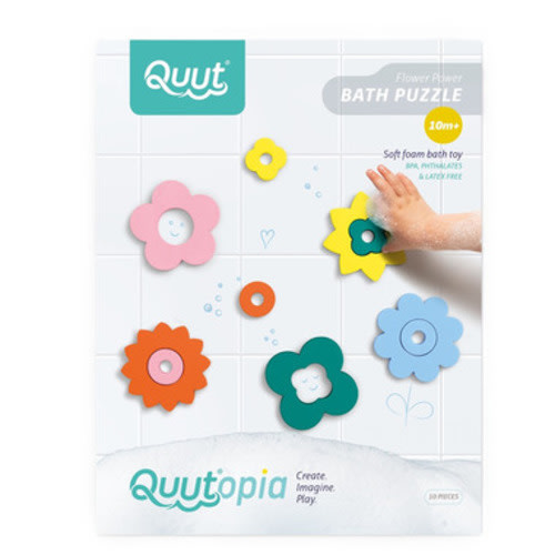 Quut Toys Bath Puzzle Flower Power