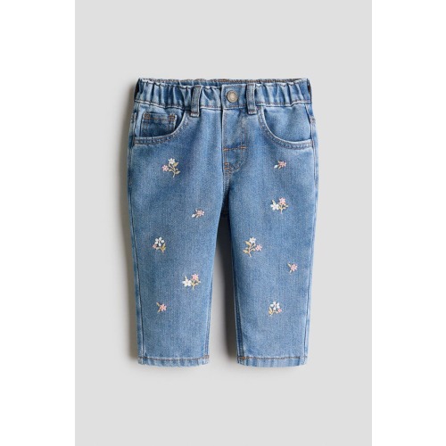 Embroidery-detail Jeans