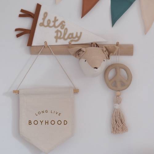 Long Live Boyhood  Hanging Banner
