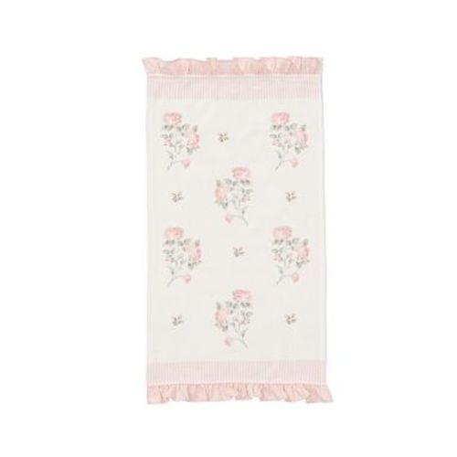 Bria Hammel Jacquard Rose Ruffle Towel Set, Hand Towel, Multi