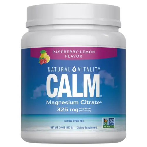 Natural Vitality Calm Magnesium Citrate Powder, 20 Ounces | Costco