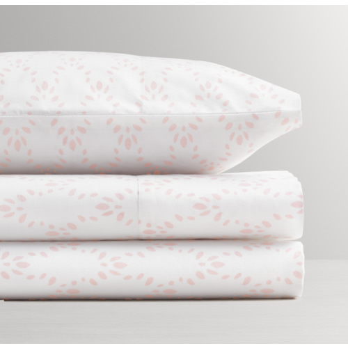 RH Baby - Petite Trellis Organic Crib Fitted Sheet