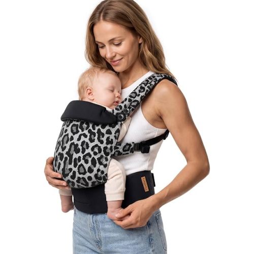 Tivellary Reversible Baby Carrier, Lyocell Fabric & Ergonomic Baby Carrier