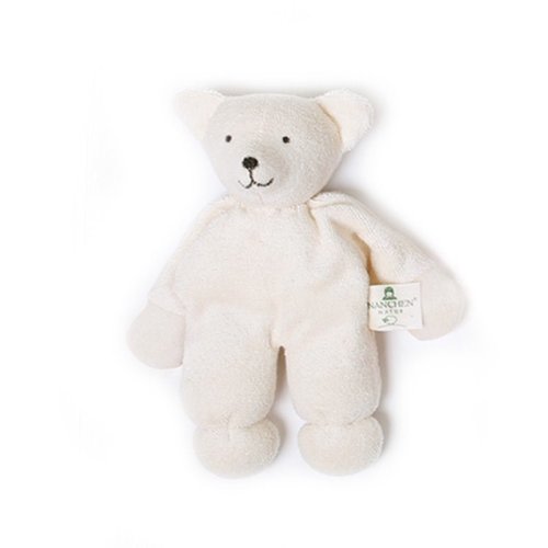 Nanchen Organic Cotton Polar Bear Rattle