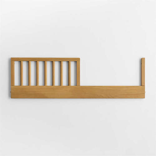 Waveland Natural Oak Wood Toddler Bed Rail