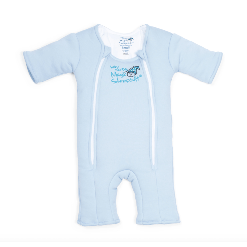 Blue Baby Merlin’s Magic Sleepsuit – 100% Cotton for Better Baby Sleep