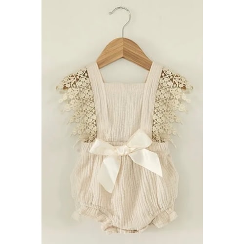 Jami Romper in Cream | Reverie Threads