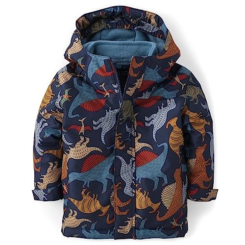 The Children's Place baby-boys And Toddler Heavy 3 in 1 Winter Jacket, Wind-resistant Water-resistant Shell, Fleece Inner