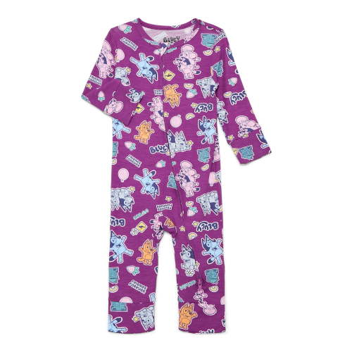Character Baby One-Piece Coverall with Long Sleeves, Sizes 0M-24M