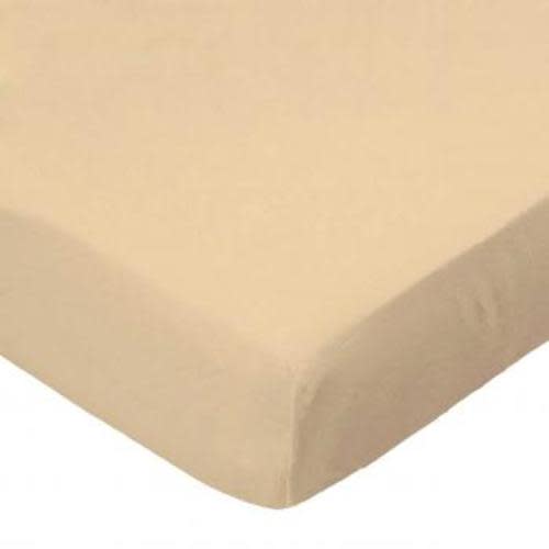 Solid Peach Woven | Arms Reach Co Sleeper Bassinet Sheets | Sheetworld