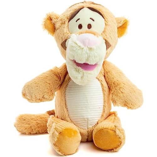 KIDS PREFERRED Disney Baby Winnie The Pooh and Friends Stuffed Animal with Jingle and Crinkle, Tigger 14”