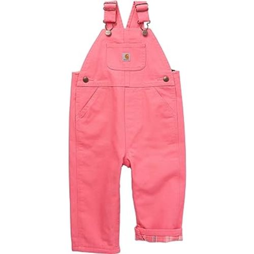 Carhartt Baby Girls' Bib Overalls Lined and Unlined