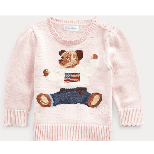 Polo Bear Cotton Sweater | Ralph Lauren