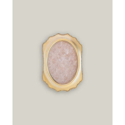 Gold Dots On Edge Photo Frame